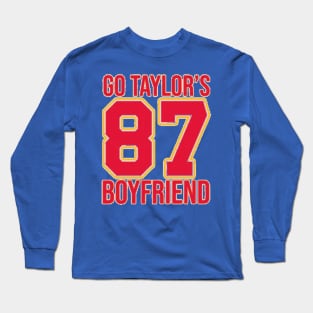 GO TAYLOR’S BOYFRIEND Long Sleeve T-Shirt